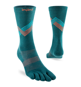 INJINJI Run Lightweight Crew Socks – Lagoon