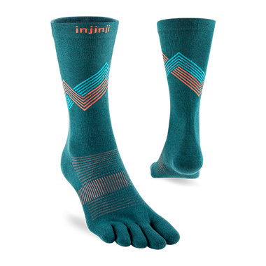 INJINJI Run Lightweight Crew Socks – Lagoon