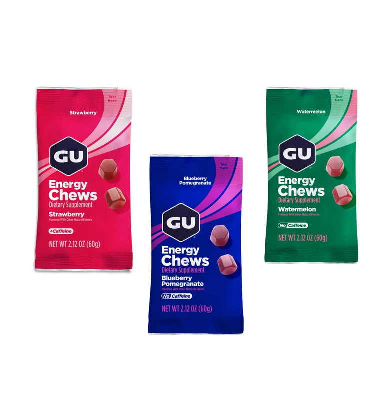 GU Energy Chews - Fruit Gums with Carbohydrates