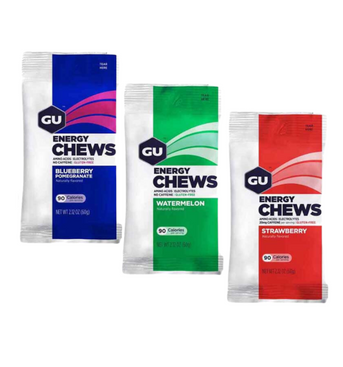 GU Energy Chews - Fruit Gums with Carbohydrates