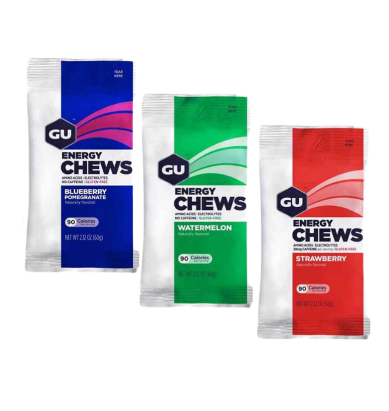 GU Energy Chews - Fruit Gums with Carbohydrates