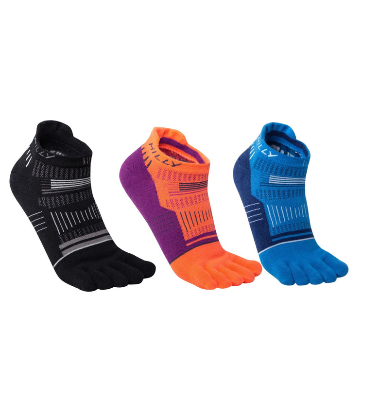 HILLY Toes Socklet Min Running Socks