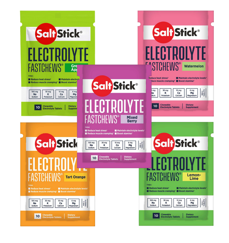 SaltStick FastChews - Chewable Electrolyte Tablets