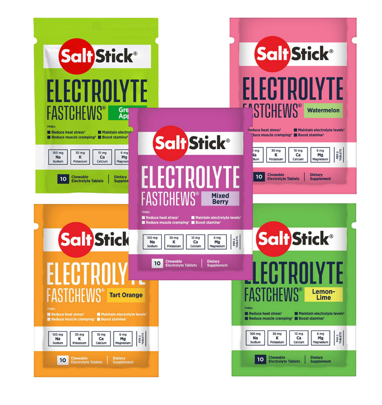 SaltStick FastChews - Chewable Electrolyte Tablets – RunningInCyprus