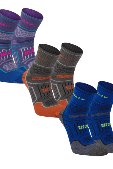 HILLY Twin Skin Anklet - Med Cushioning